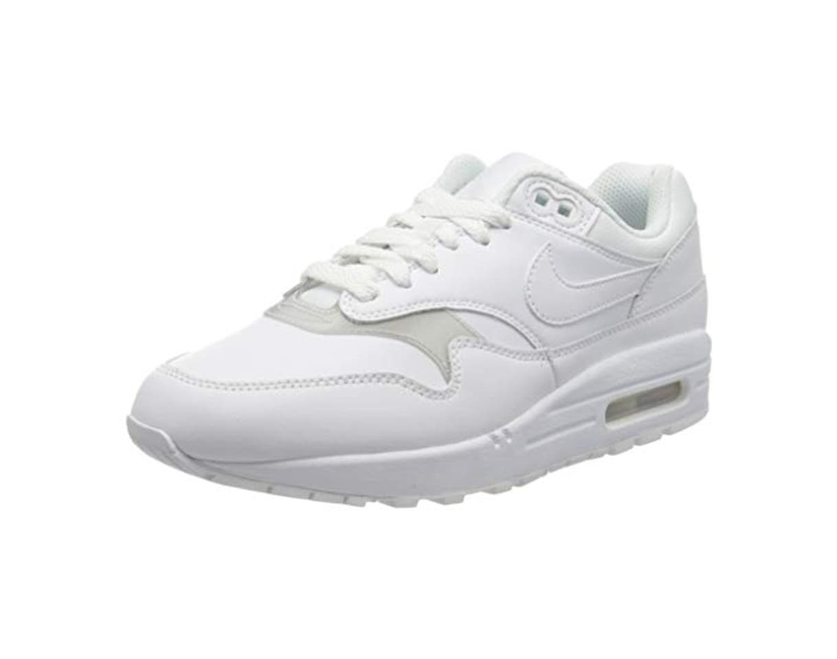 Moda Nike Wmns Air MAX 1, Zapatillas de Running para Mujer, Blanco