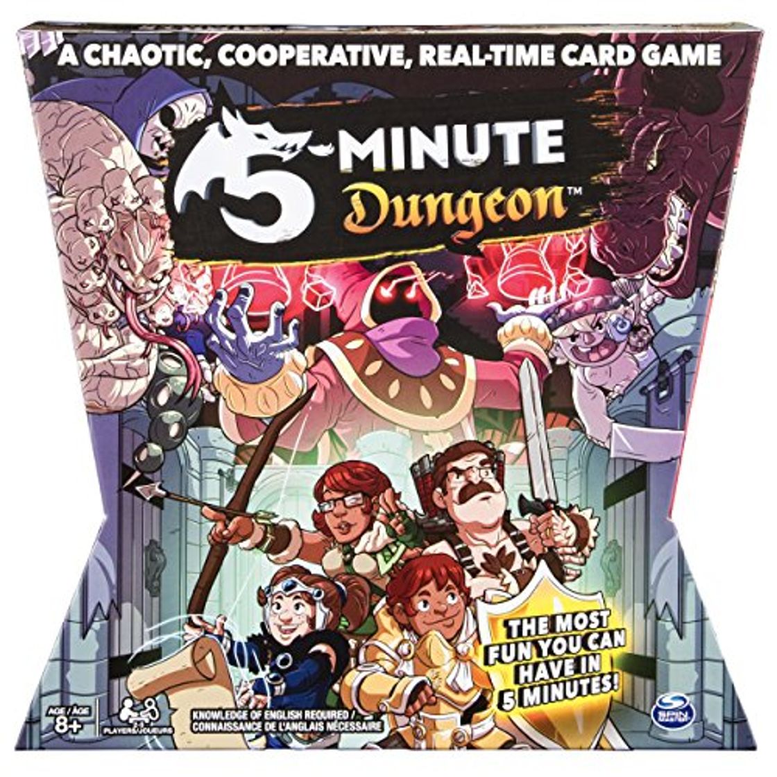 Product Spin Master 5 – Minute Dungeon Fun Card Game English