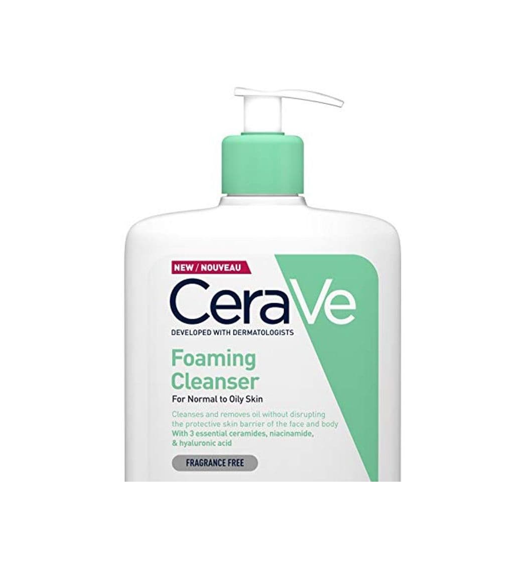 Producto Cerave Espuma De Limpieza Hidratante 1l