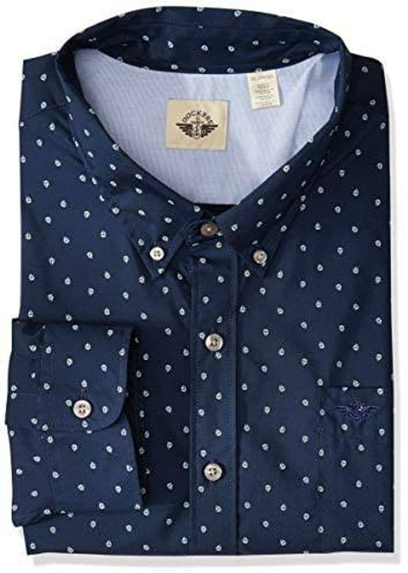 Moda Dockers Camisa Casual para Hombres Llenitos😁