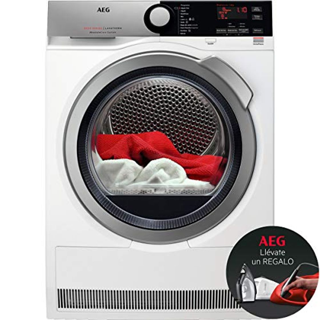 Producto AEG T8DEE862 Secadora con Bomba de Calor de Libre Instalación, 8 Kg,