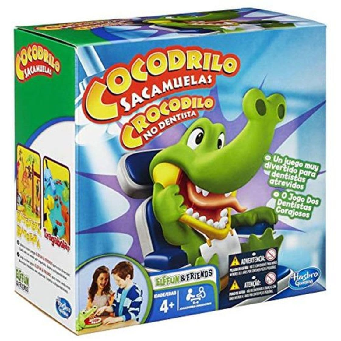 Producto Hasbro - Cocodrilo sacamuelas, Juego de Habilidad