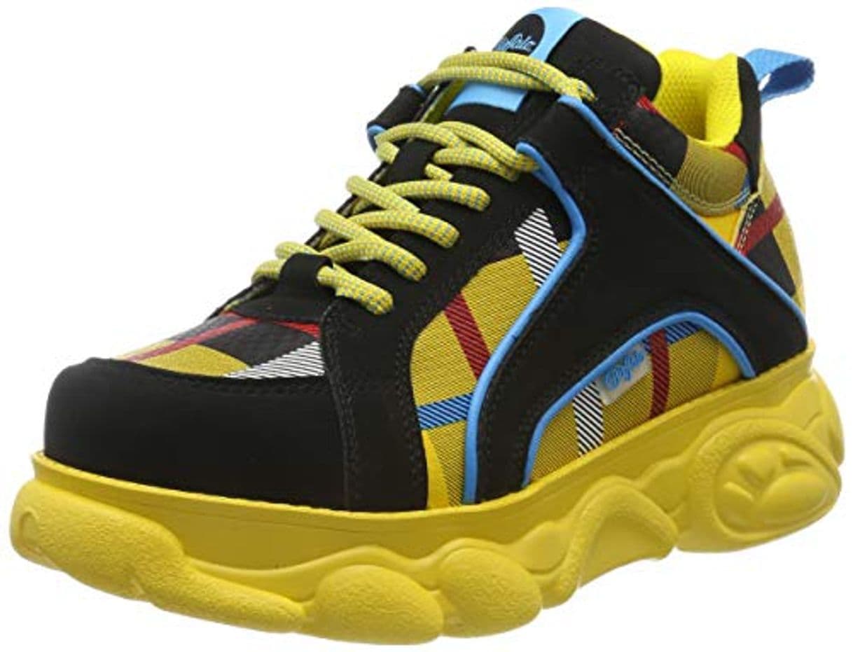 Fashion Buffalo Corin, Zapatillas para Mujer, Amarillo