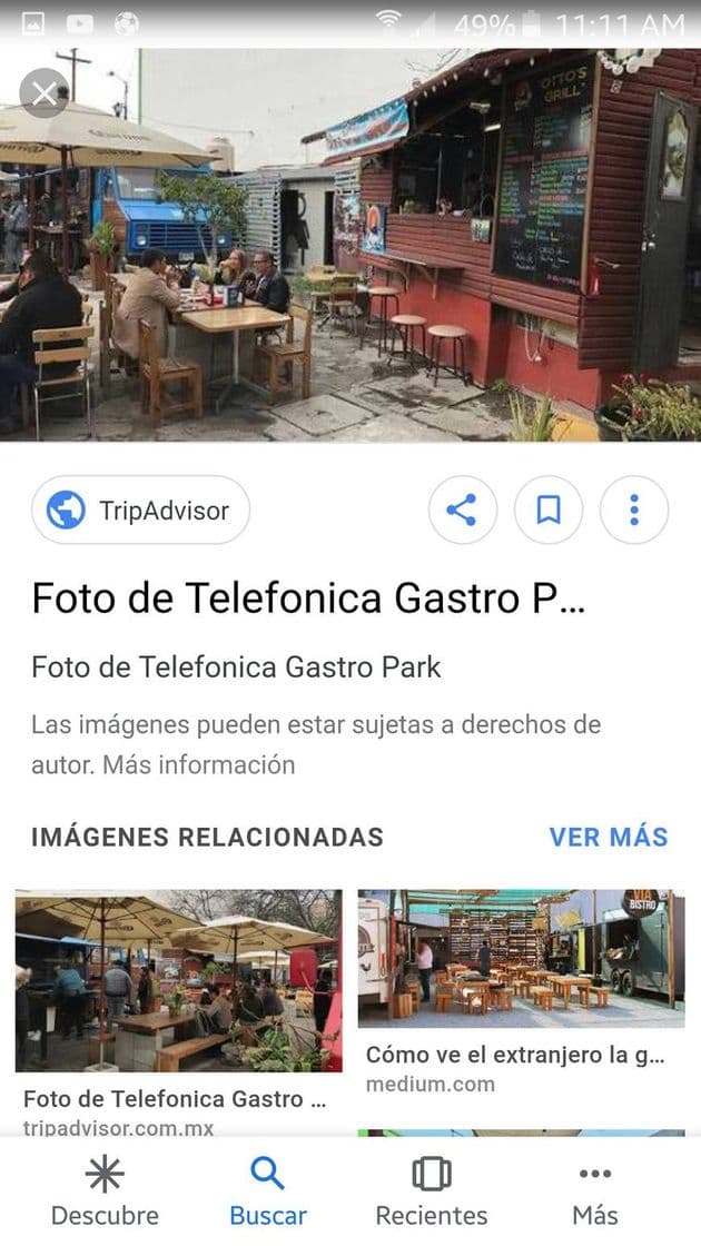 Restaurants Telefonica Gastro Park