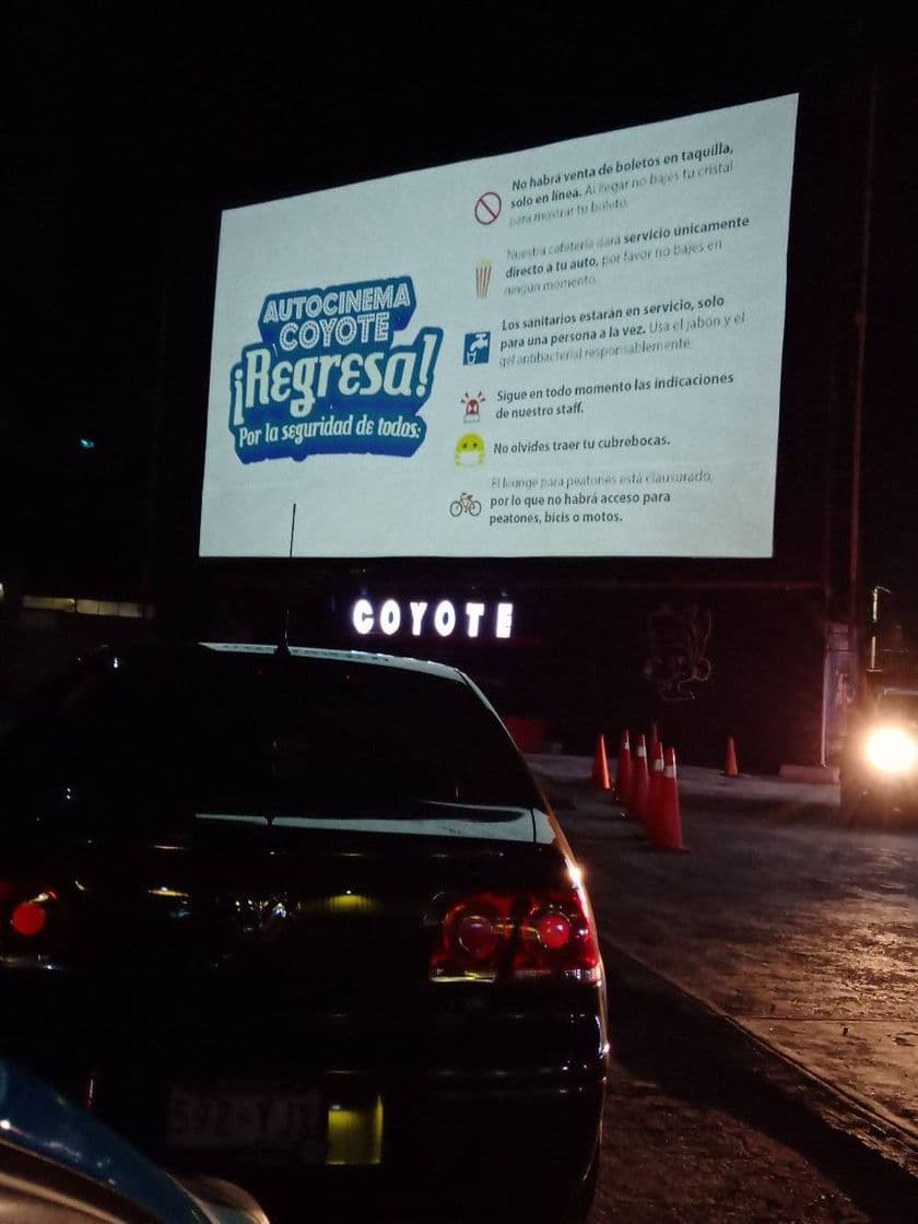 Lugar Autocinema Coyote