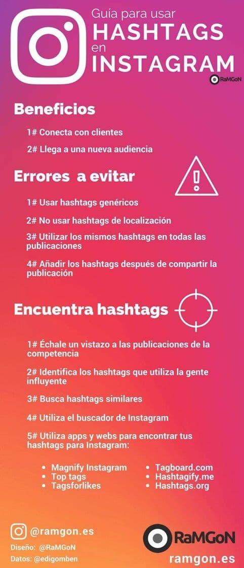 Product Que no hacer con los #en Instagram 