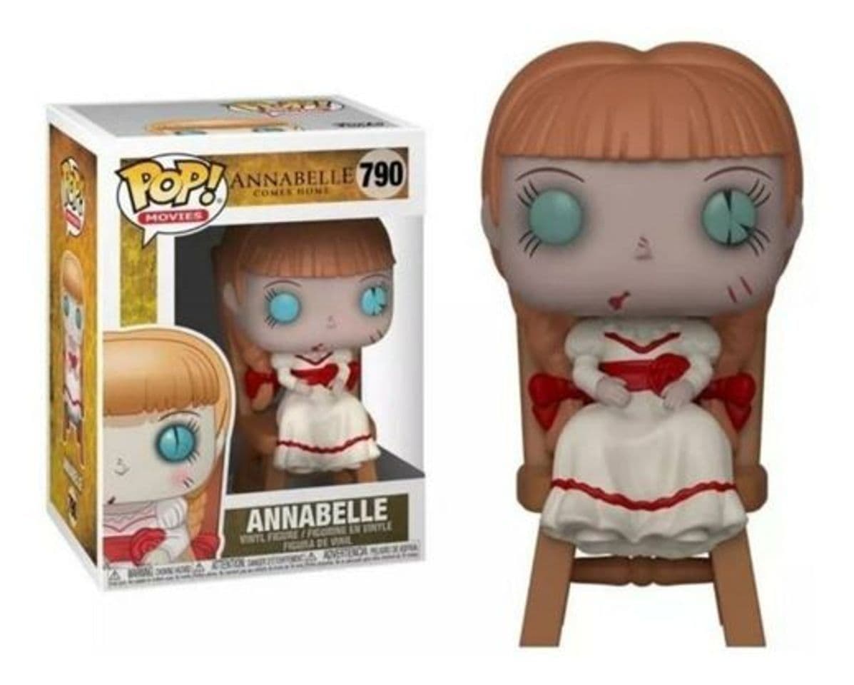 Juego Funko- Pop Figura de Vinilo: Películas Annabelle in Chair Coleccionable, Multicolor