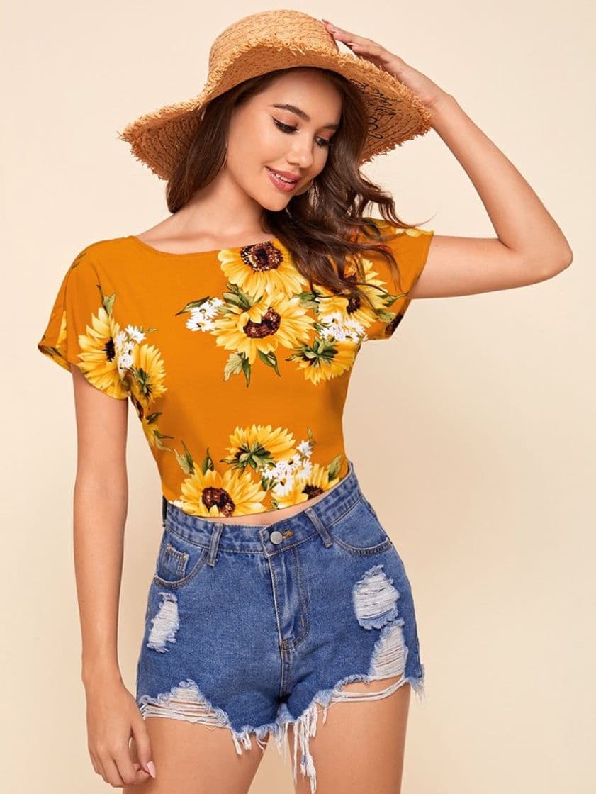 Fashion ✔️SHEIN  ✔️ Blusa🌻🌻