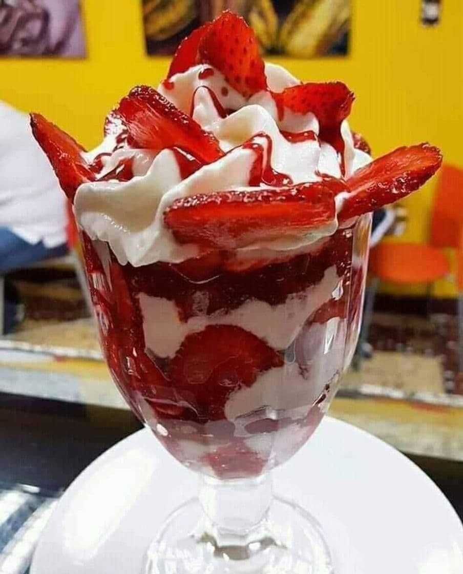 Moda Fresas con crema 