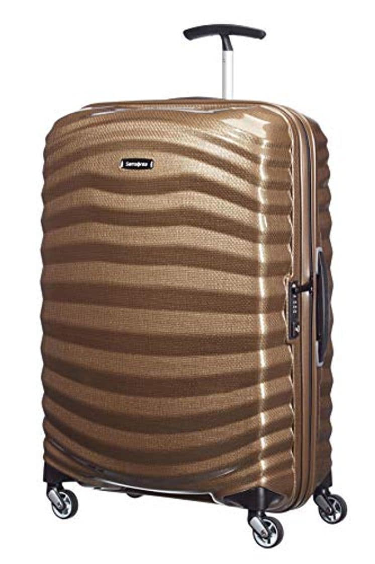 Fashion Samsonite Lite-Shock - Spinner M Maleta, 69 cm, 73 L, Marrón