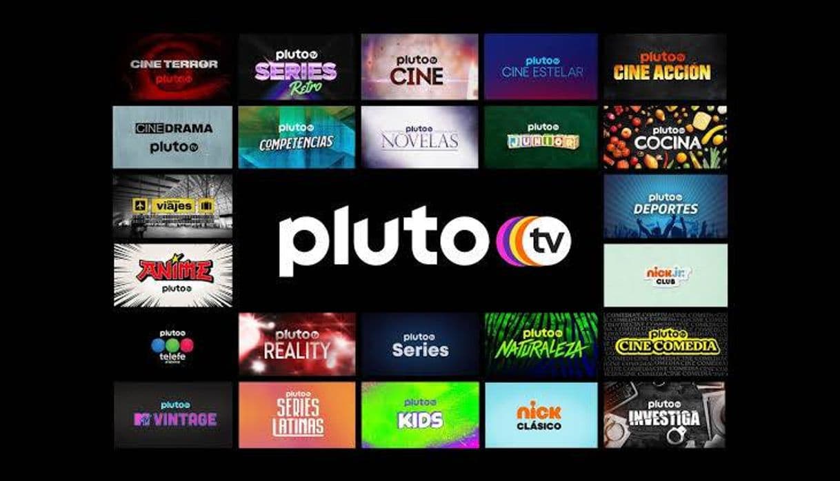 App Pluto TV - Películas y series