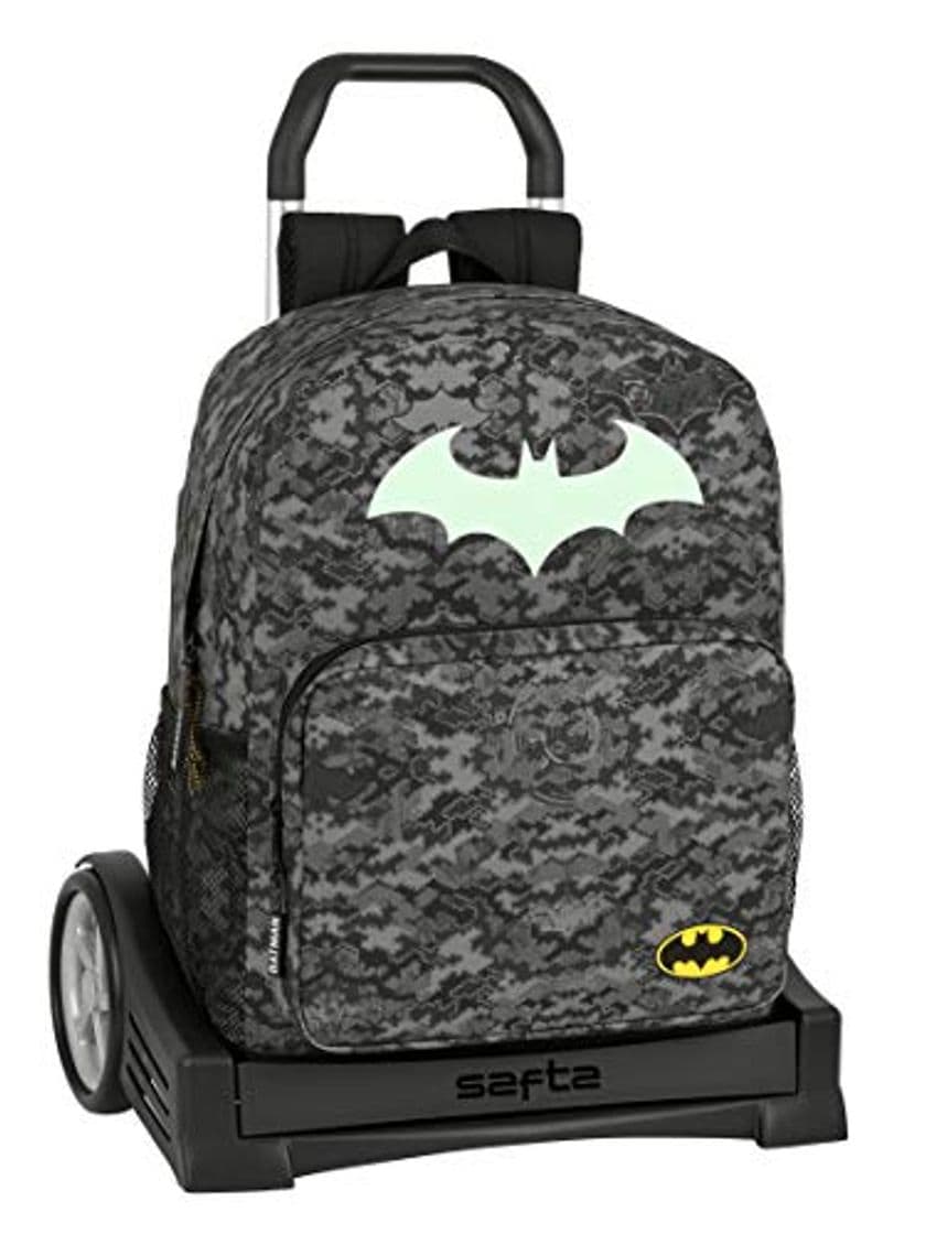 Fashion Mochila Safta 754 Espalda Ergonómica con Carro Safta Evolution de Batman Night