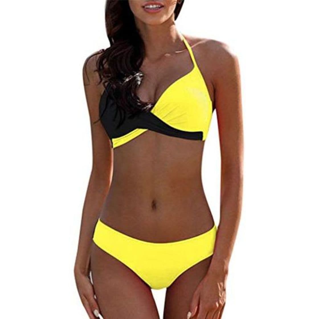 Moda Traje de Baño Bikini Mujer 2019 Bikinis Sujetador Push-up Sexy Traje de