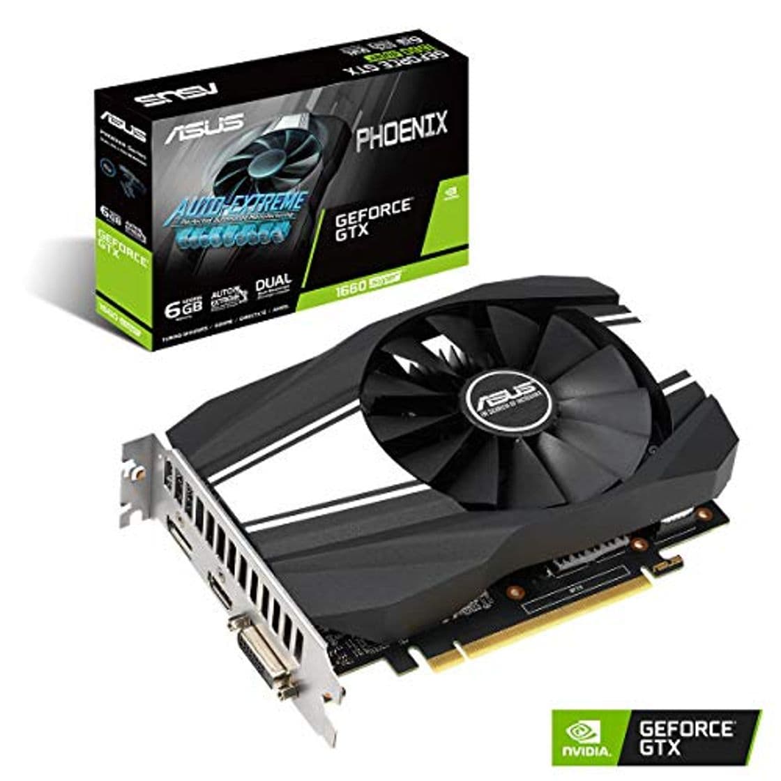 Producto ASUS GeForce GTX 1660 Super Phoenix 6GB GDDR6 Tarjeta gráfica DP