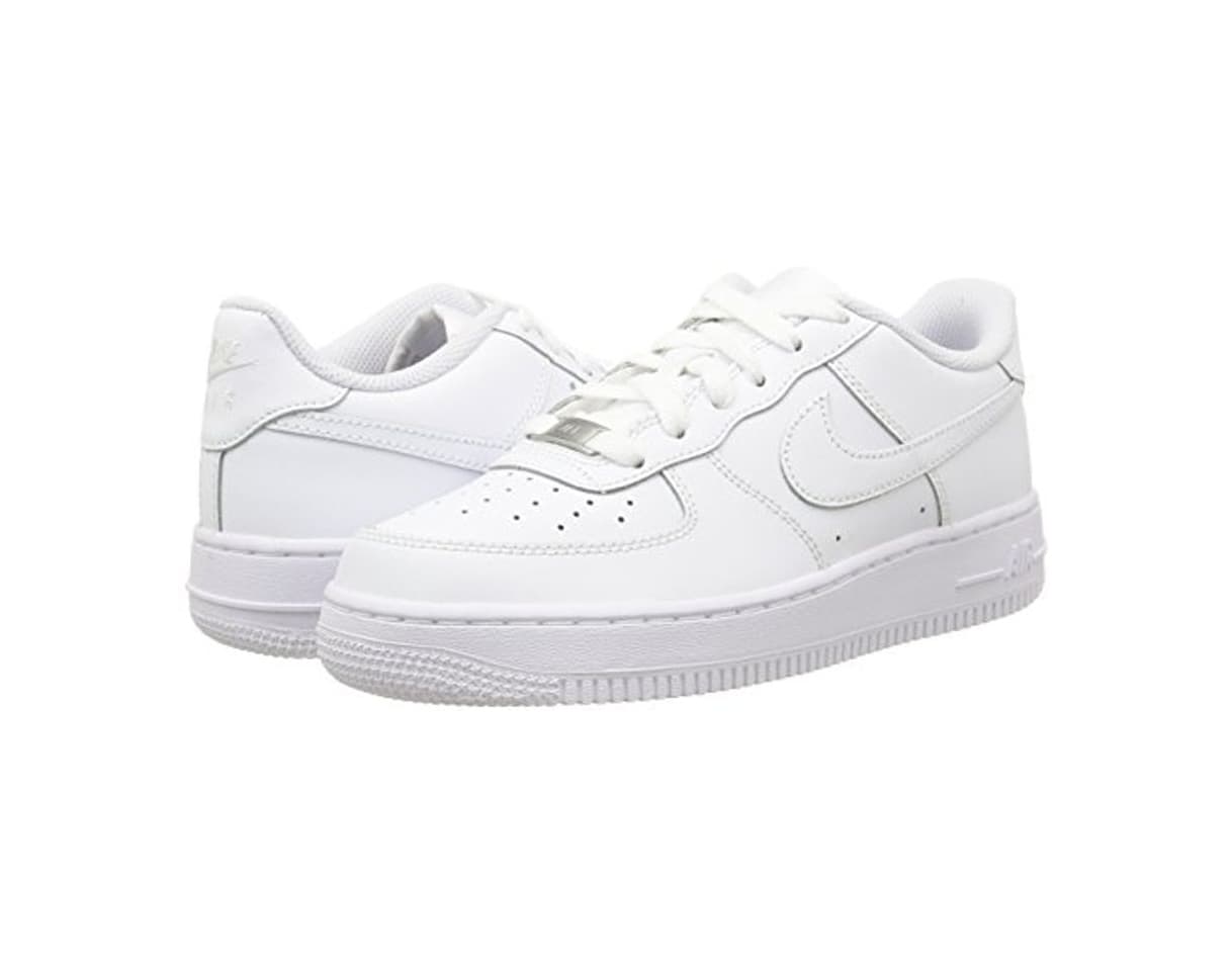 Moda Nike Air Force 1, Zapatillas de Baloncesto Unisex Niños, Blanco