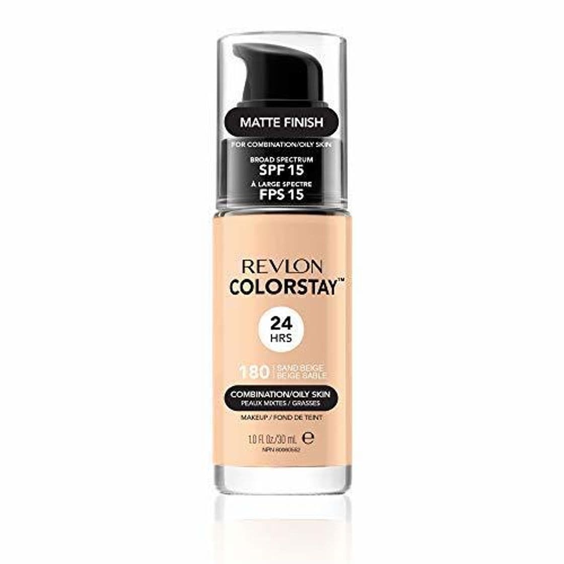 Beauty Revlon Colorstay 24H, Base de maquillaje para rostro, para cutis mixto/graso, con