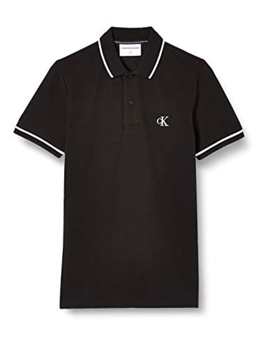 Moda Calvin Klein Tipping Slim Polo Camisa