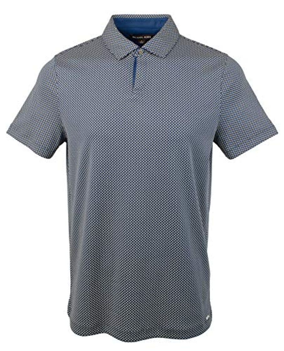 Moda Michael Kors Camisa polo entrelazada estampada para hombre