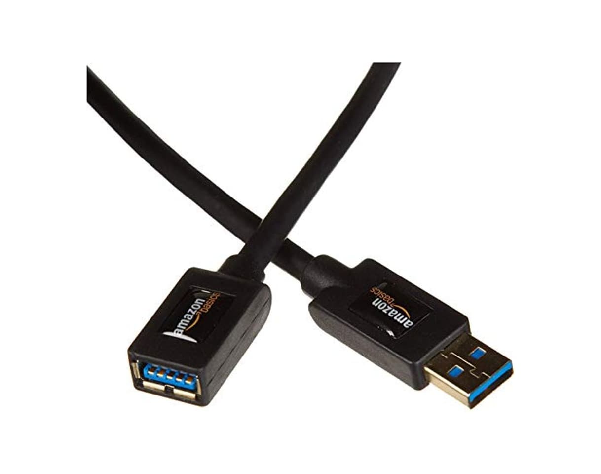 Product AmazonBasics - Cable alargador USB 3.0 tipo A macho a tipo A