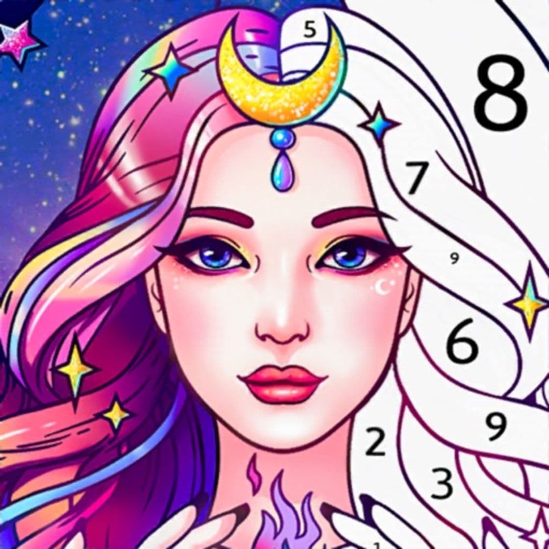 App Colorscapes - Color by Number