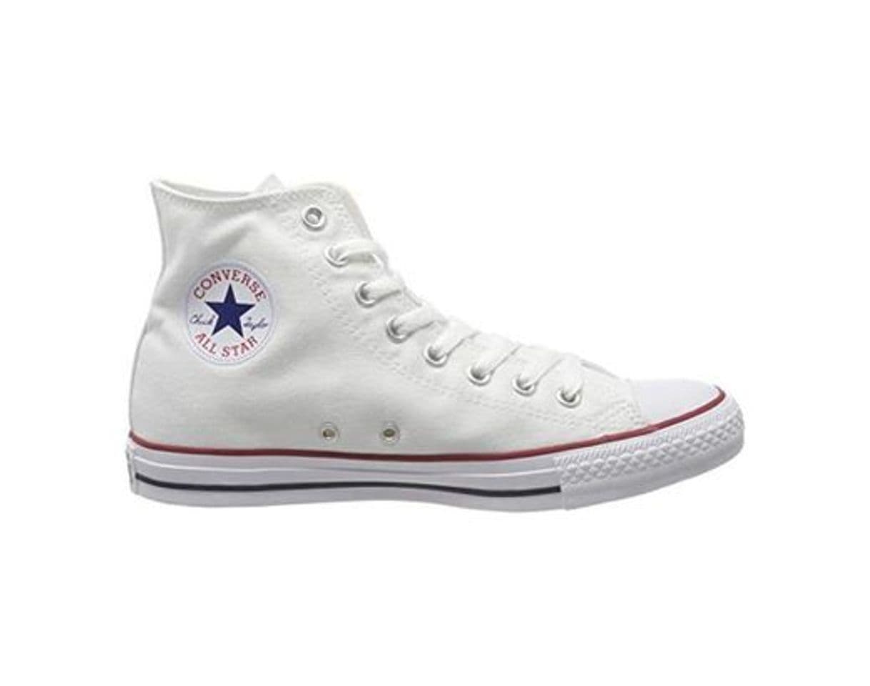 Fashion Converse Chuck Taylor Hi, Zapatillas Unisex, Blanco