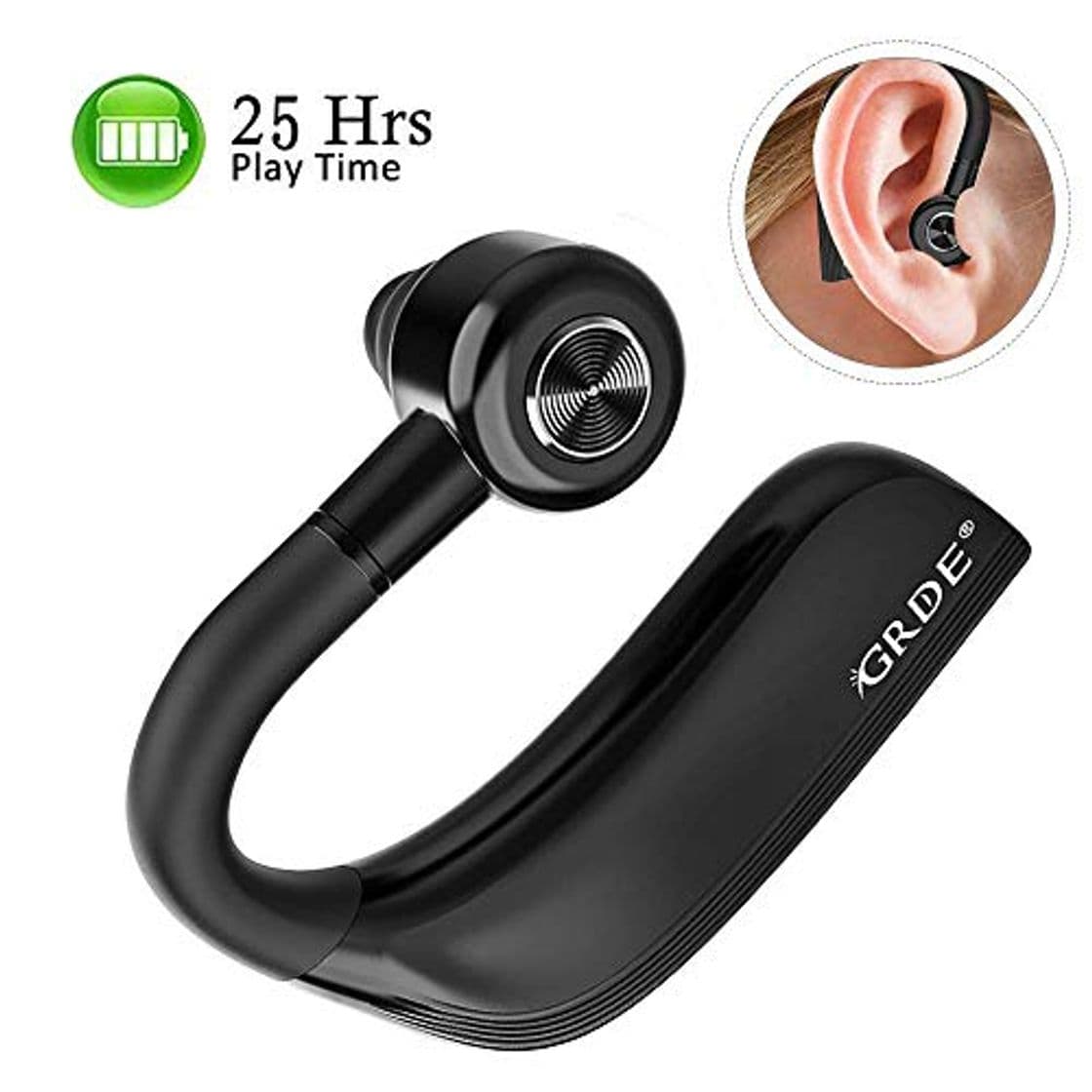 Lugar Auricular Inalámbricos Bluetooth Manos Libres Bluetooth Auricular Bluetooth In-Ear con 25 Horas