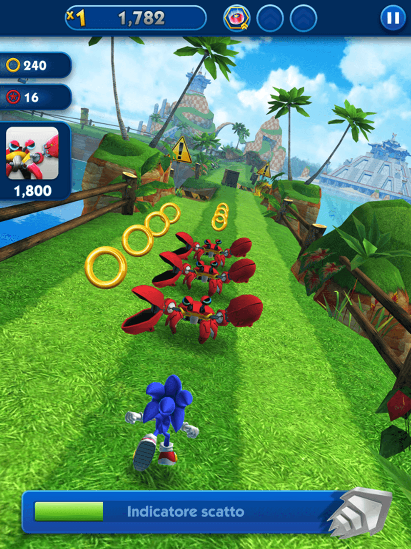 App Sonic Dash - Endless Runner