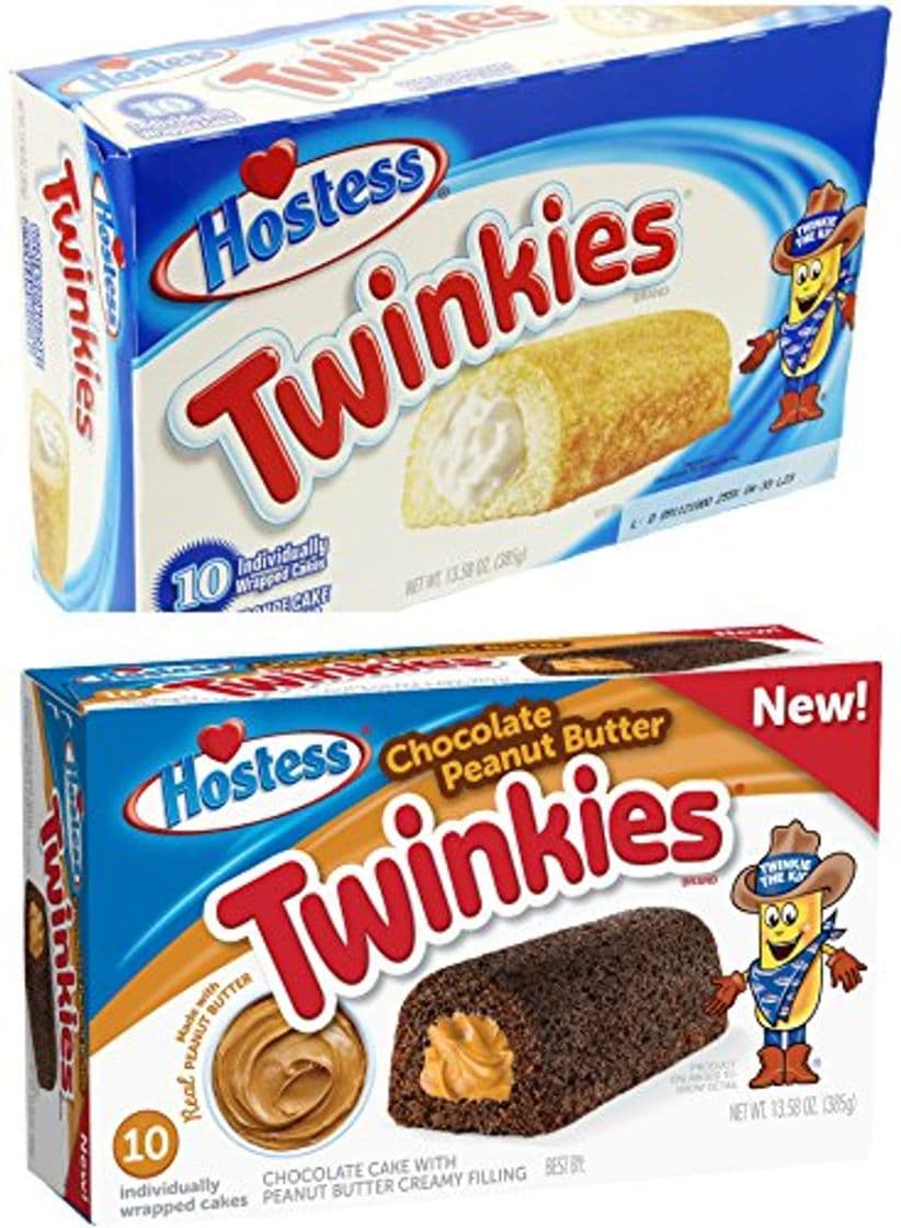 Product Hostess Twinkies Original & Chocolate Peanut Butter