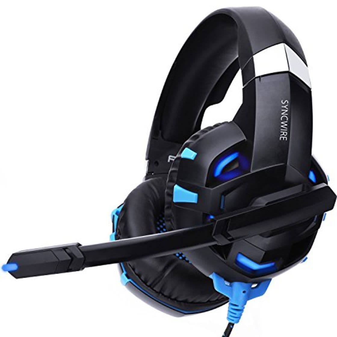 Electronic Syncwire Gaming Headset PS4 - Auriculares Surround Sound 7.1 Auriculares Gamer Head