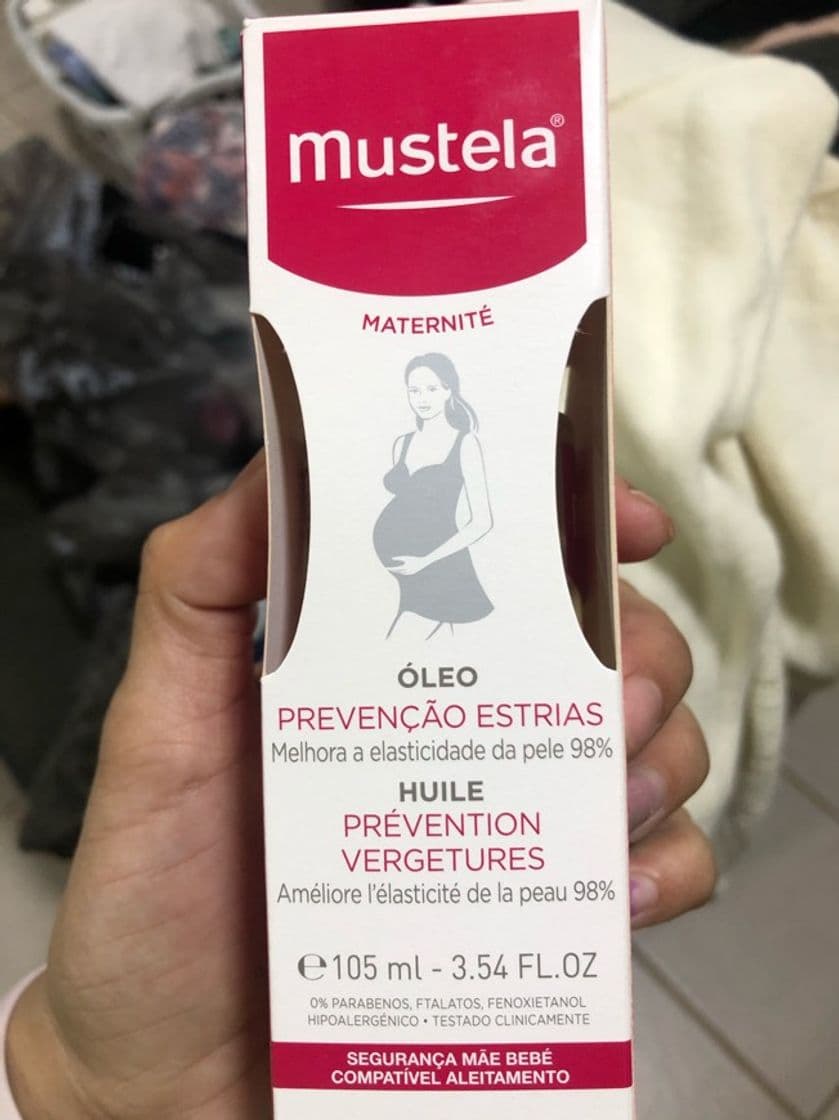 Producto Aceite para evitar estrías durante el embarazo 