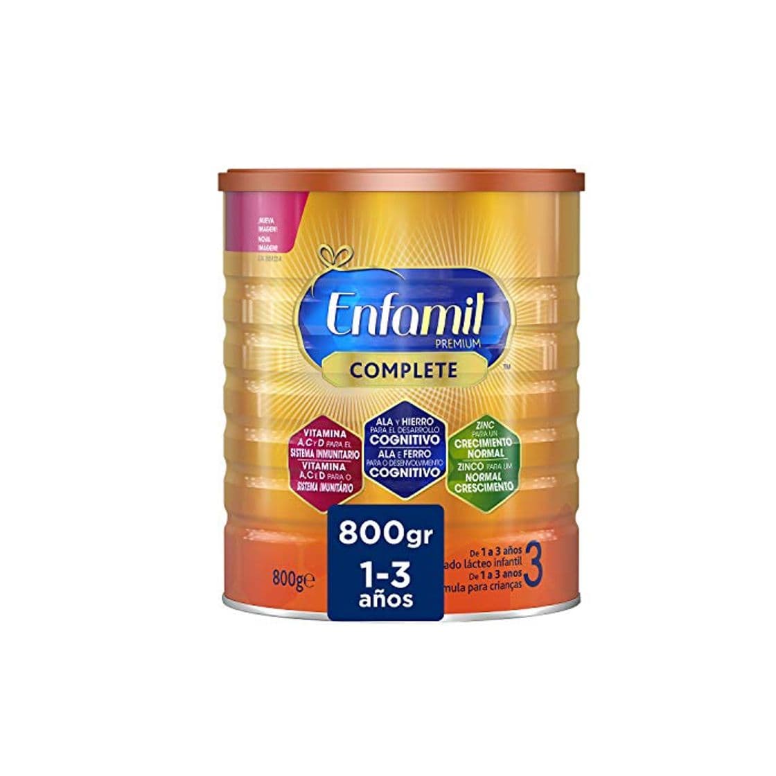 Product Enfamil Complete 3 - Leche Infantil de Continuación para Lactantes Niños de