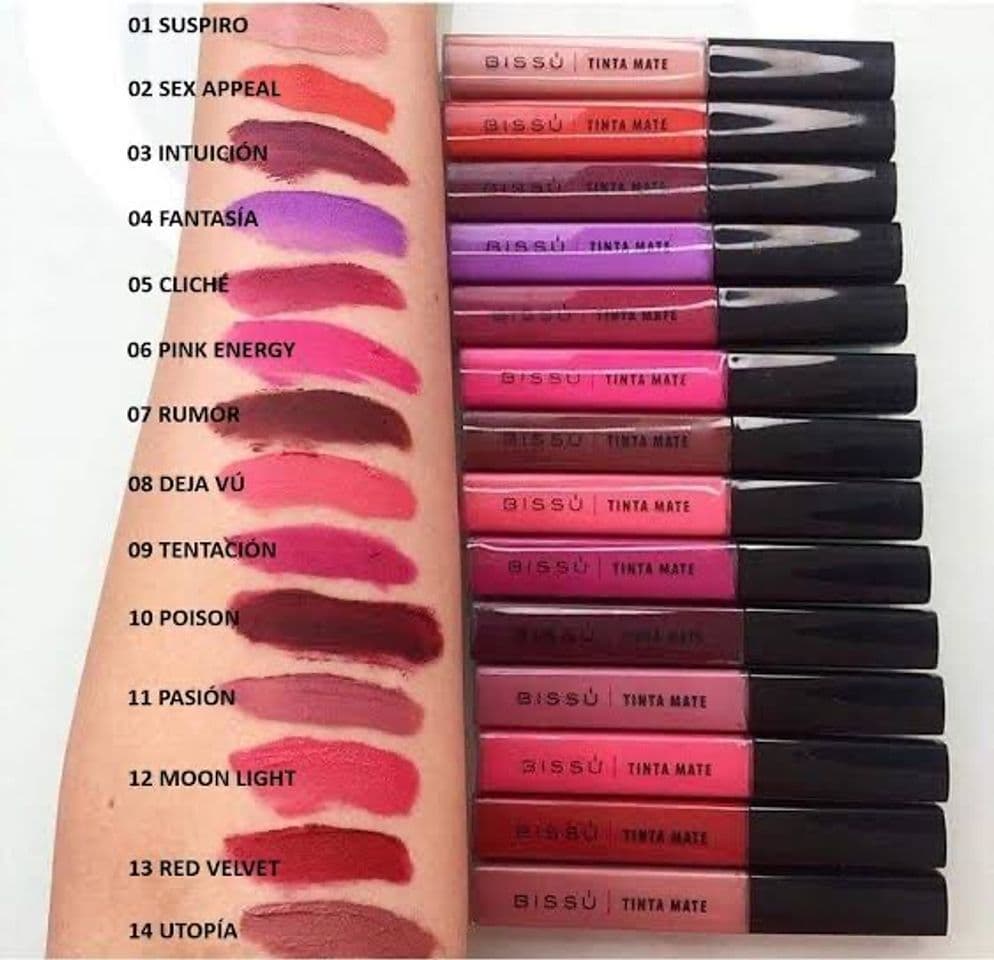 Fashion Labiales tinta matte BISSU 💄