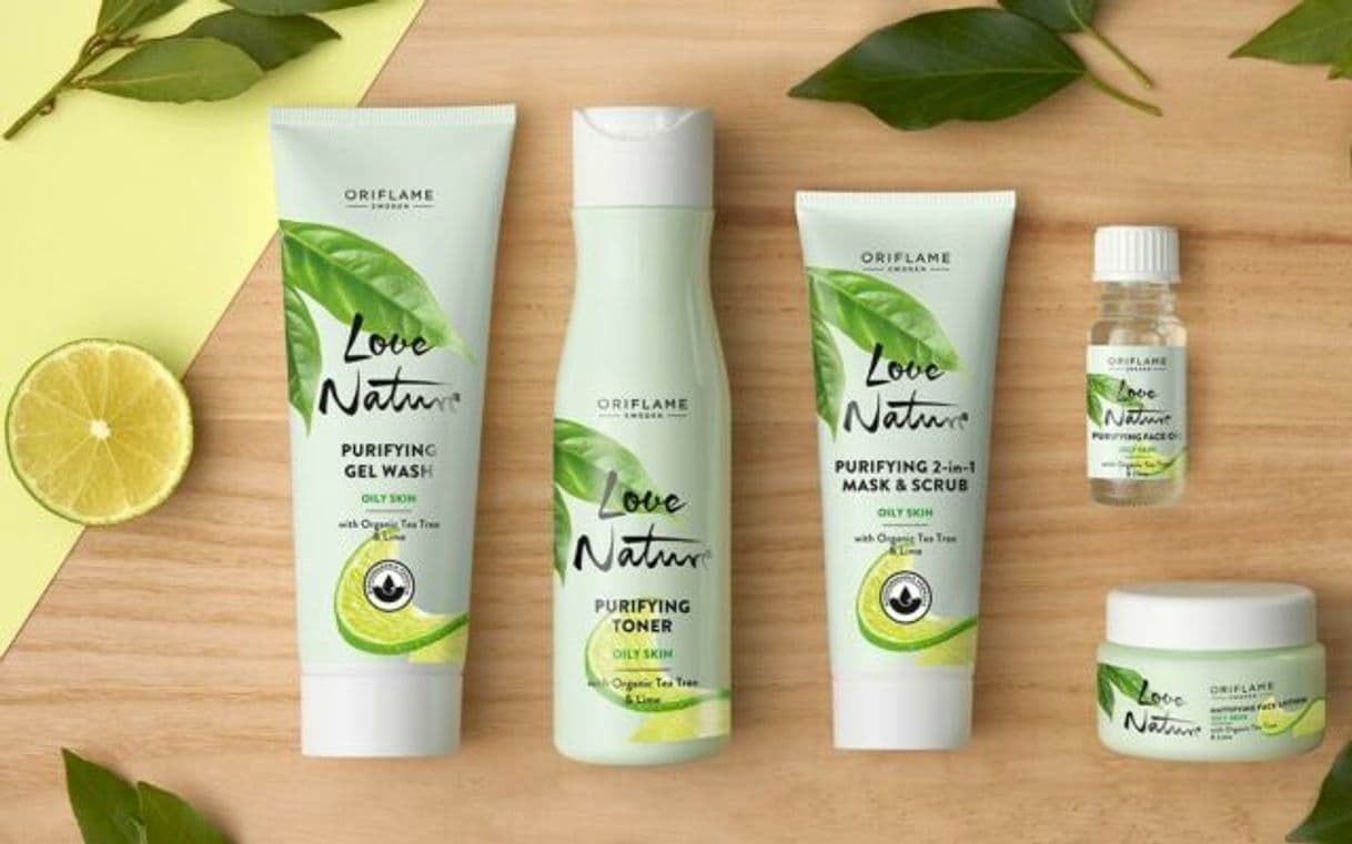 Product Love Nature oriflame oily skin