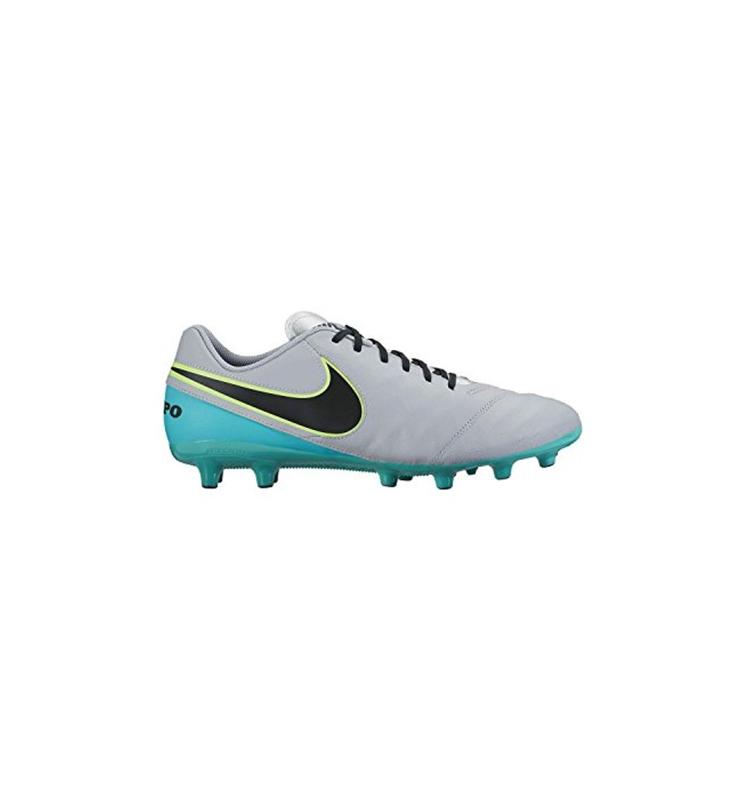 Product Nike Tiempo Genio II Leather AG-Pro, Botas de fútbol para Hombre, Gris