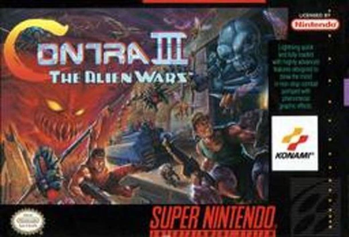 Videojuegos Contra III: The Alien Wars