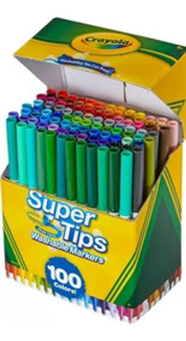 Product Oferta 100 Markers Supertips Marca Crayola