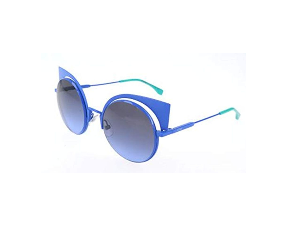 Moda FENDI Sonnenbrille FF 0177/S 27f/Hl-53-22-135 Gafas de sol, Azul