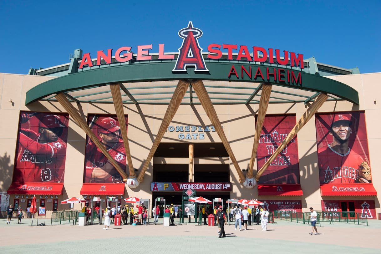 Place Angel Stadium of Anaheim