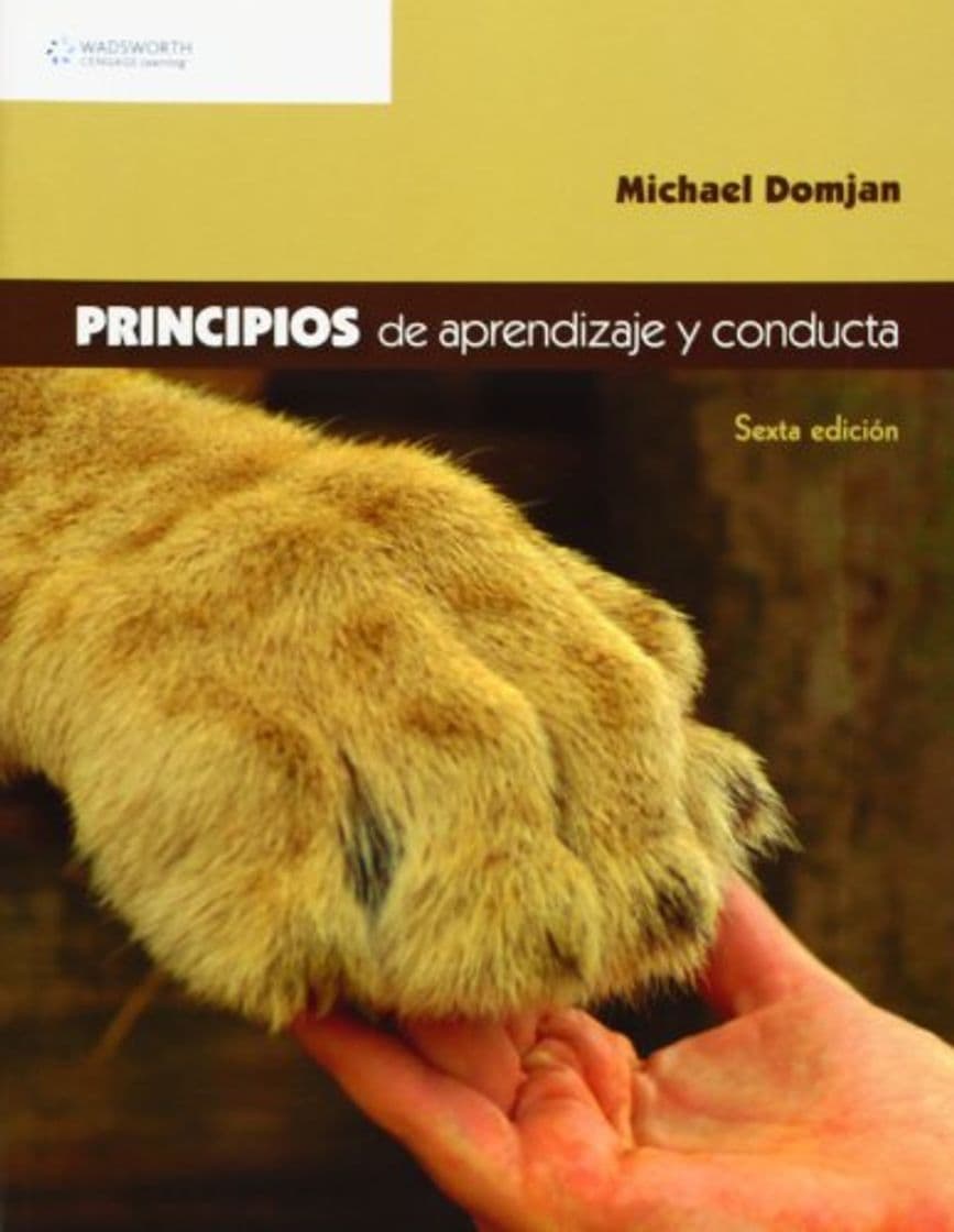 Book PRINCIPIOS APRENDIZAJE Y CONDUCTA 6ªED