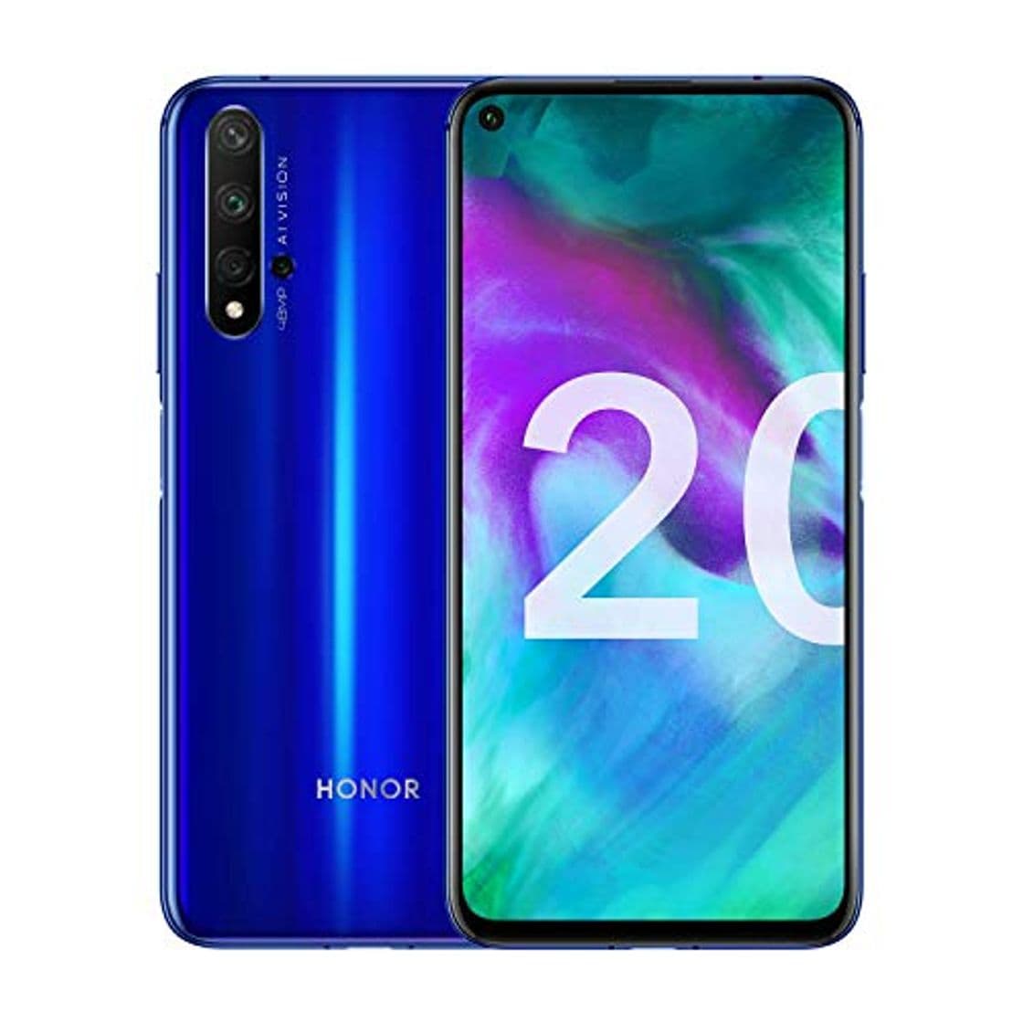 Electronic HONOR 20 Smartphone - Azul de 6,26" FHD+, 4G, 48MPx