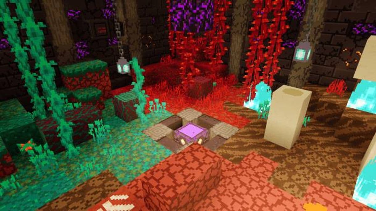 Moda ENCUENTRA EL BOTÓN NETHER UPDATE 1.16