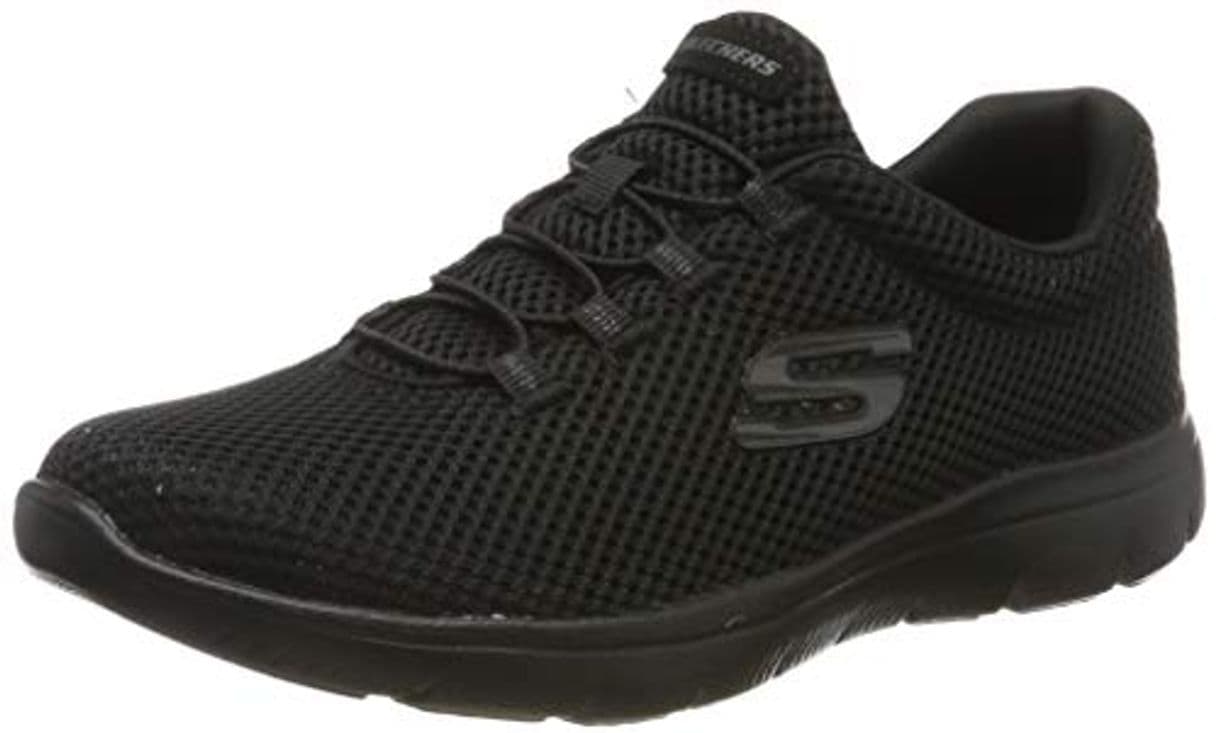 Fashion Skechers Summits, Zapatillas para Mujer, Negro