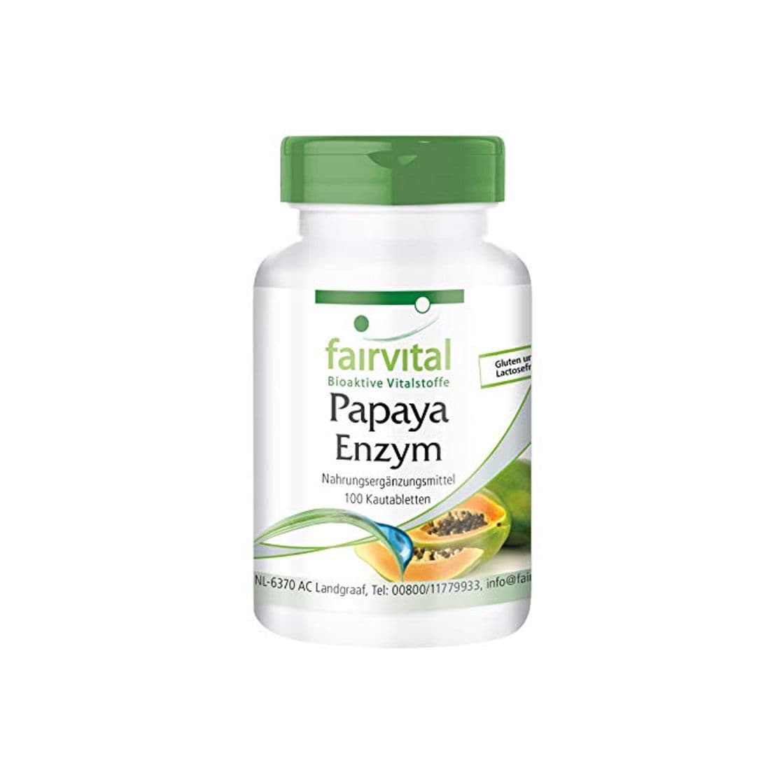 Producto Enzima de Papaya - VEGANA - Papaína