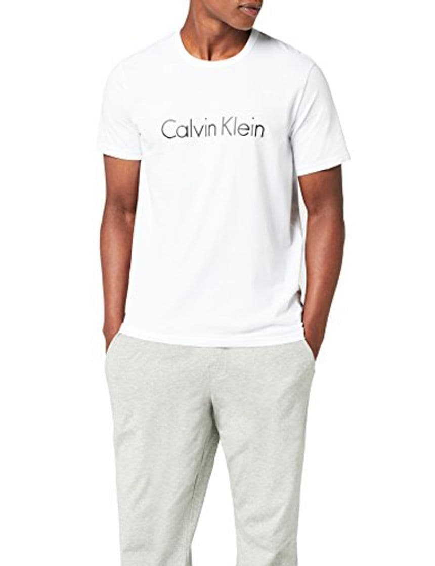 Place Calvin Klein S/s Crew Neck Camiseta, Blanco