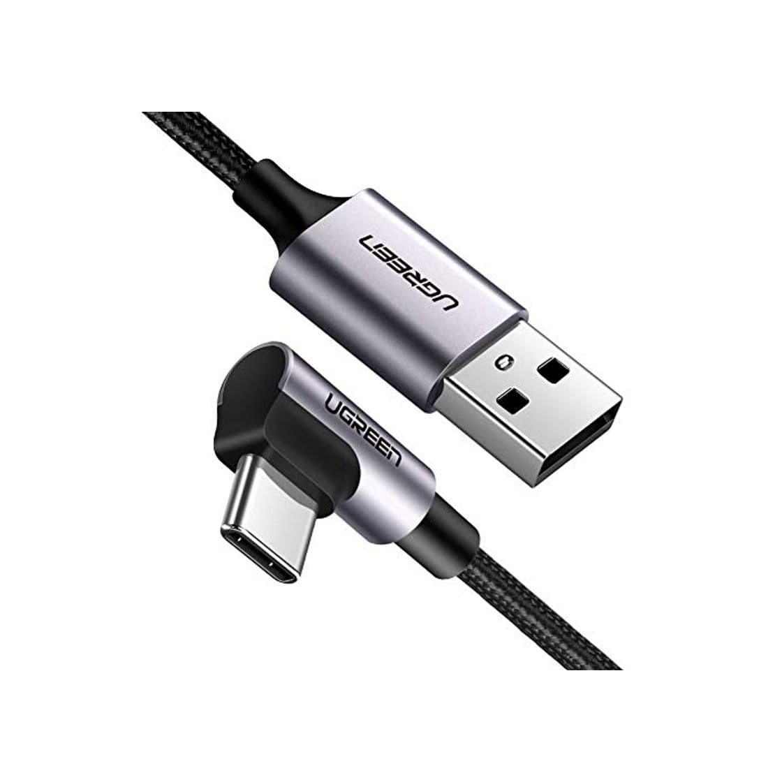 Product UGREEN Cable USB Tipo C 90 Grados, Cable USB 2.0 a USB