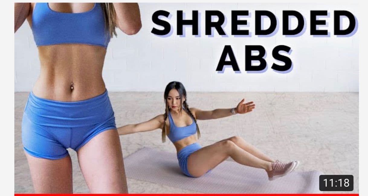 Fashion Chloe Ting - Shredded Abs