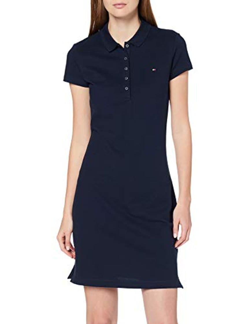 Producto Tommy Hilfiger Heritage Slim Polo Dress Vestido, Azul