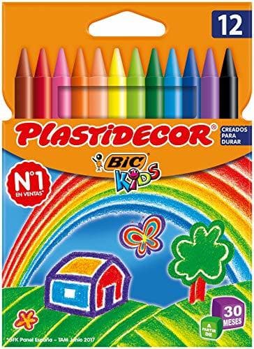 Producto BIC Kids Plastidecor - Blíster de 12 unidades