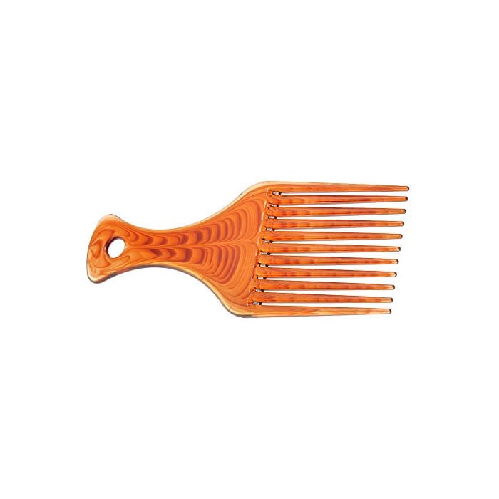 Producto zroven Plástico peine del pelo Insertar Afro Hair Pick peine tenedor peine