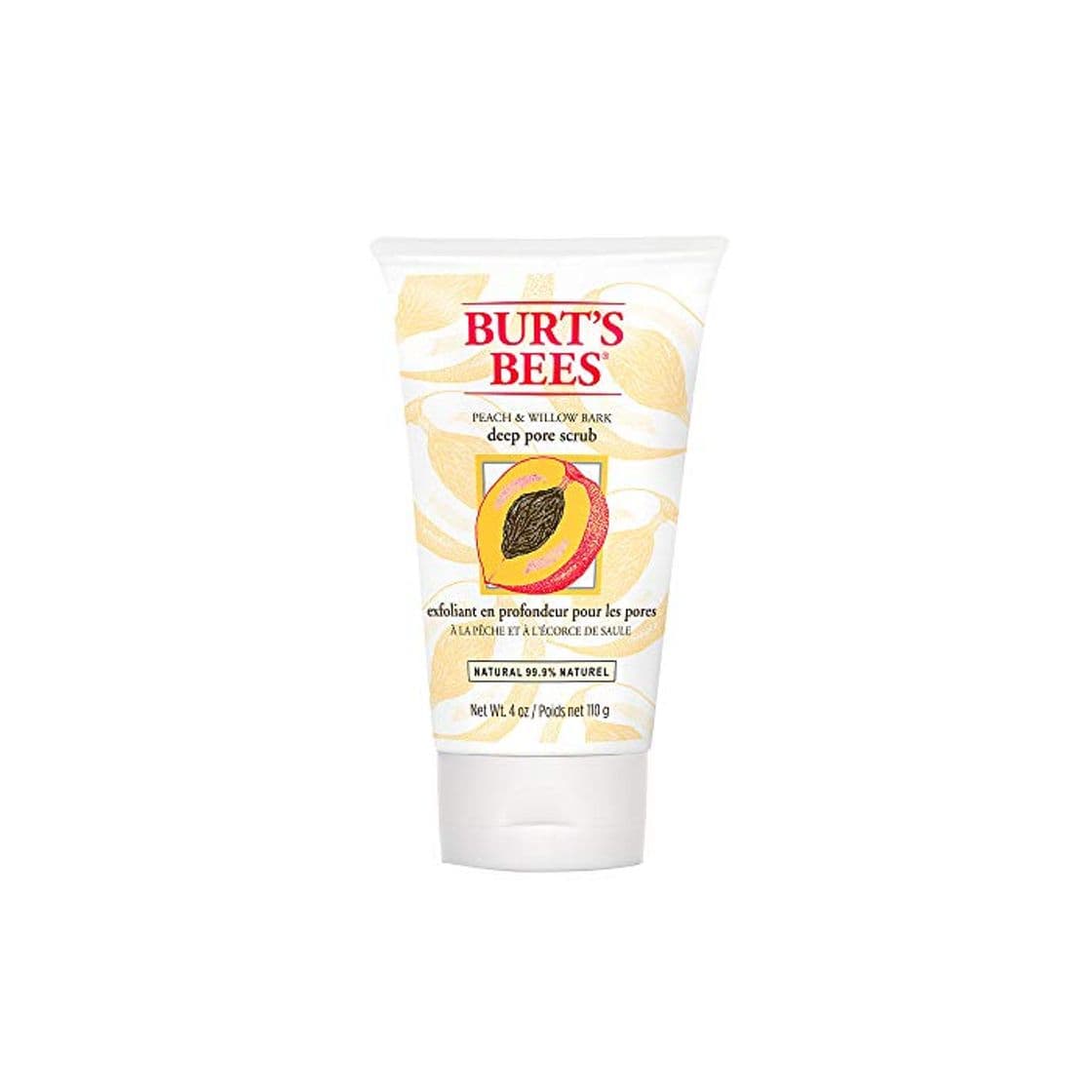 Product De Burt abejas melocotón y corteza de sauce Deep Pore Scrub